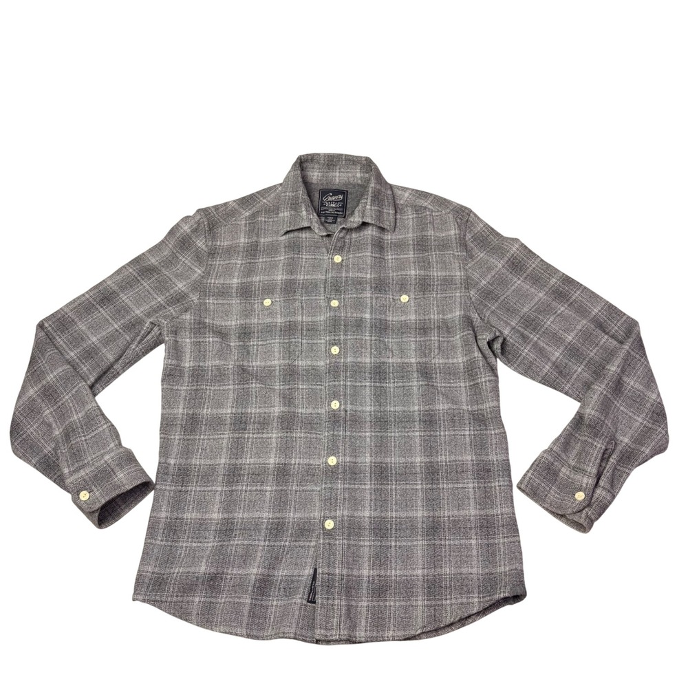 Grayers Heritage Flannels‎ Mens Plaid Long Sleeve Button Up Shirt Cotton M